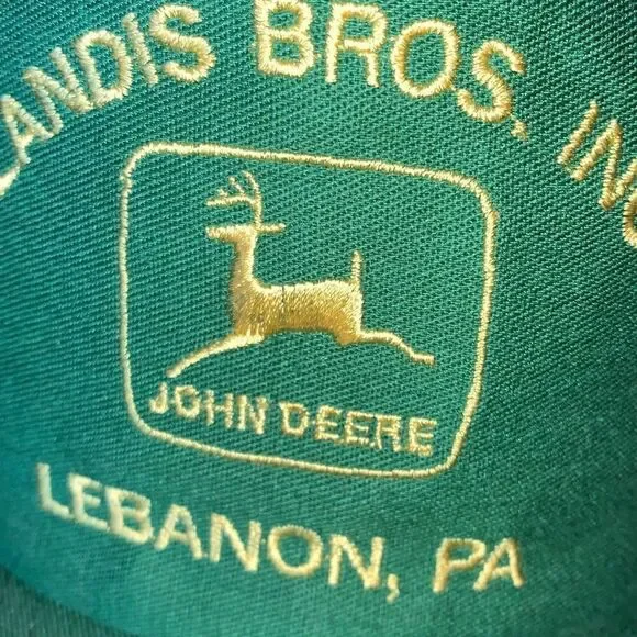 NWT Vintage John Deere Trucker SnapBack Hat Landis Bros, Inc, Lebanon Pennsylvan